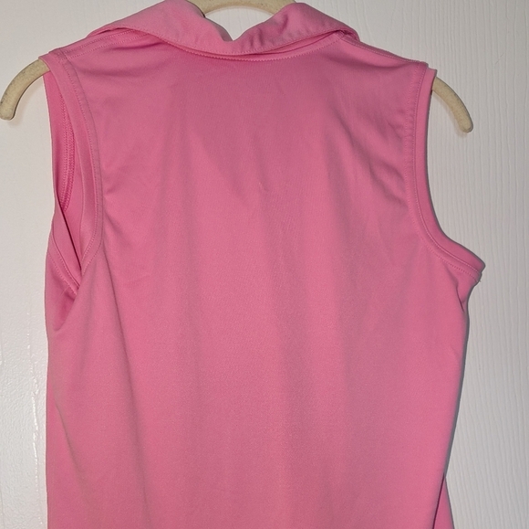 Izod Pink Muscle Tee for Women - Picture 3 of 4